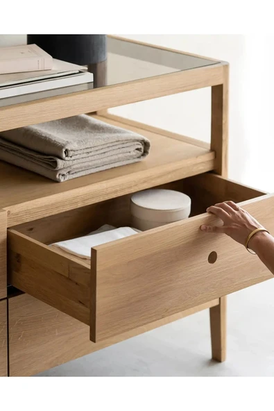 ReMa-design Ahşap Shiloh Şifonyer - Resim 3