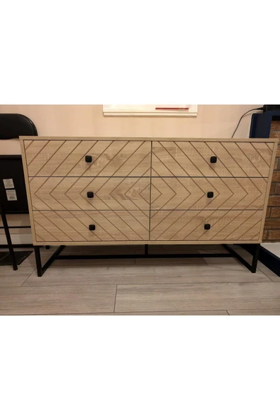 ReMa-design Ahşap Dominic Şifonyer - Resim 7