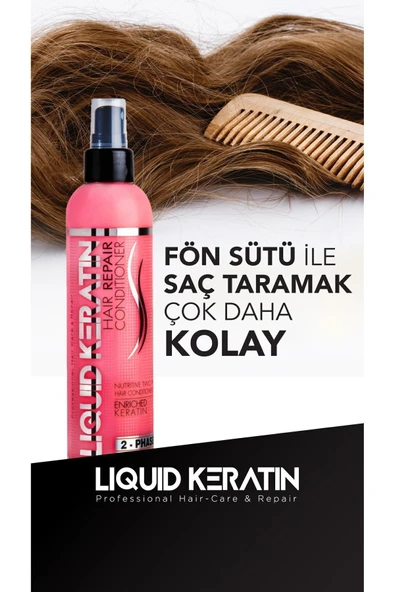 Keratin Fön Ve Nem Sütü Çilekli (250 ML) - 2