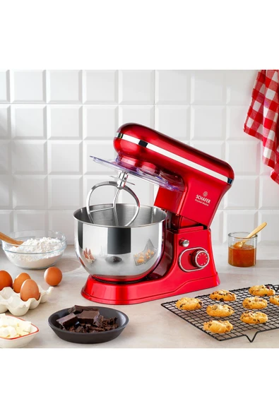 SCHAFER PROCHEF MASTER STAND MİKSER -KIRMIZI - 2