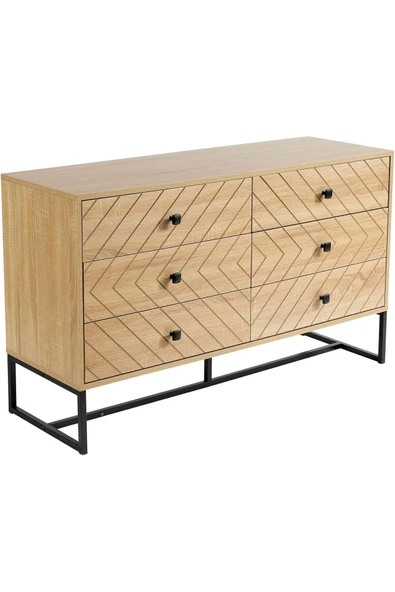 ReMa-design Ahşap Dominic Şifonyer - Resim 5