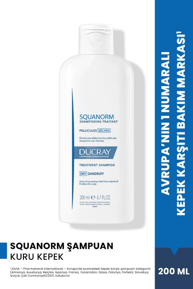 Ducray Squanorm Kuru Kepek Şampuanı 200 ml