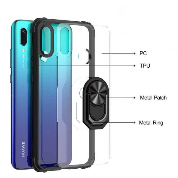 Huawei Y6 2019 Kılıf Zore Mola Kapak - 3