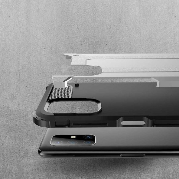 Galaxy M51 Kılıf Zore Crash Silikon - 4