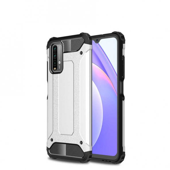Xiaomi Redmi 9T Kılıf Zore Crash Silikon Kapak - 6