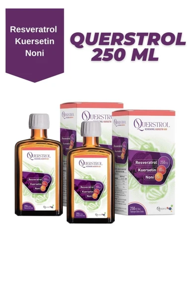 querstrol 250 Ml X 2 Adet | Resveratrol Quercetin Takviye Edici Avantajlı Aile Paketi