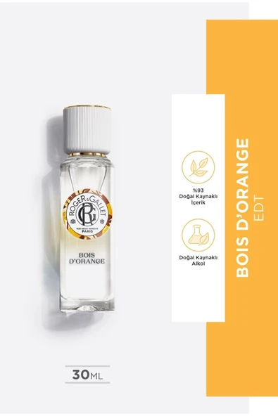 Roger&Gallet Bois D’orange Edt Turunç Özlü, Odunsu, Enerji Veren Parfüm 30 Ml