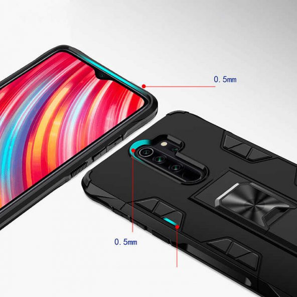 Xiaomi Redmi Note 8 Pro Kılıf Zore Volve Kapak - 6