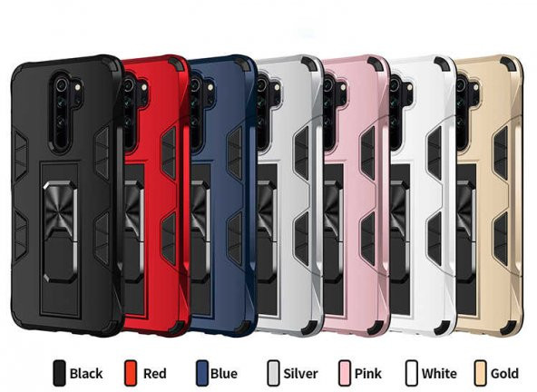 Xiaomi Redmi Note 8 Pro Kılıf Zore Volve Kapak - 12