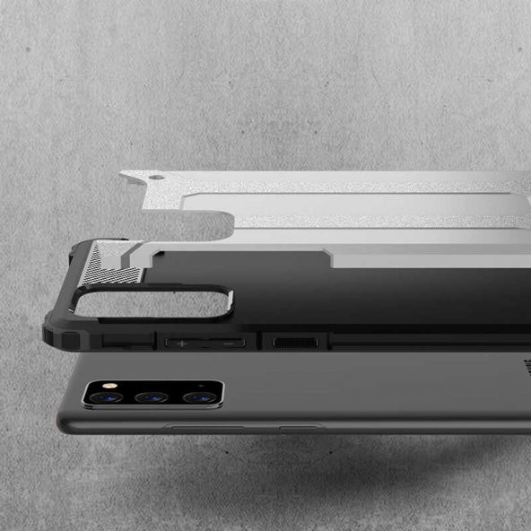 Galaxy Note 20 Kılıf Zore Crash Silikon - 4