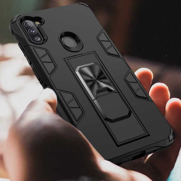 Galaxy M11 Kılıf Zore Volve Kapak - 5