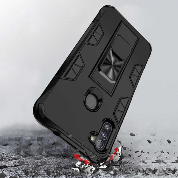 Galaxy M11 Kılıf Zore Volve Kapak - 8