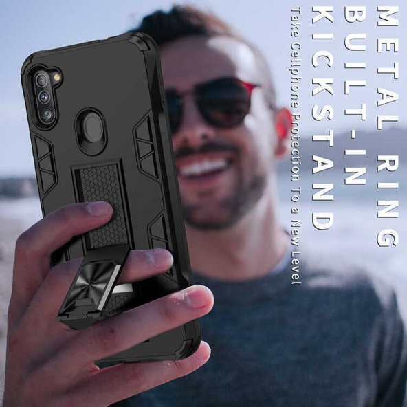 Galaxy M11 Kılıf Zore Volve Kapak - 11