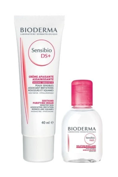 Bioderma Sensibio Ds Cream 40 ml + Sensibio H20 100 ml