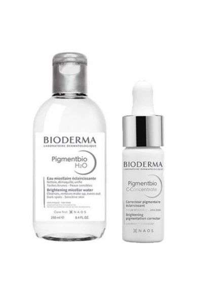 Bioderma Pigmentbio H2o 250 ml Ve Pigmentbio C-concentrate 15 Ml Leke Bakım Seti