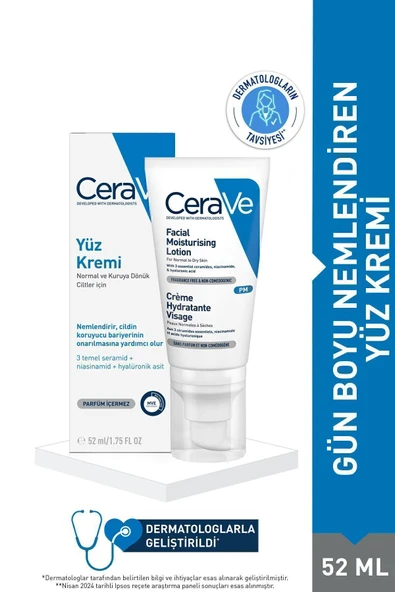 CeraVe Nemlendirici Yüz Kremi 52ml