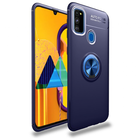 Galaxy M21 Kılıf Zore Ravel Silikon Kapak - 8