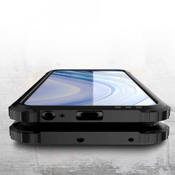 Xiaomi Redmi Note 9 Kılıf Zore Crash Silikon Kapak - 6