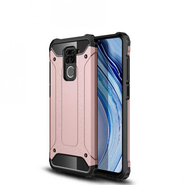 Xiaomi Redmi Note 9 Kılıf Zore Crash Silikon Kapak - 11