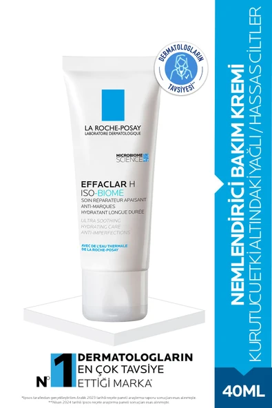 La Roche Posay La Roche-posay Effaclar H Iso-biome Nemlendirici Krem 40 ml