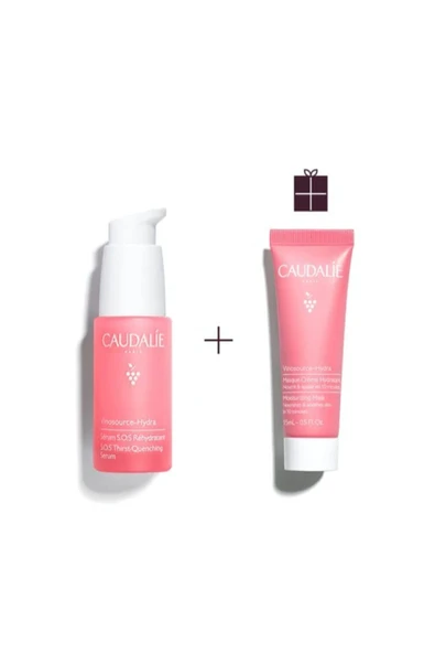 Caudalie Vinosource Hydra Set - Serum 30 Ml + Nem Maskesi 15 Ml