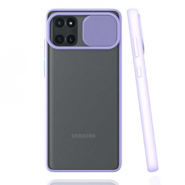 Galaxy A81 (Note 10 Lite) Kılıf Zore Lensi Kapak - 11
