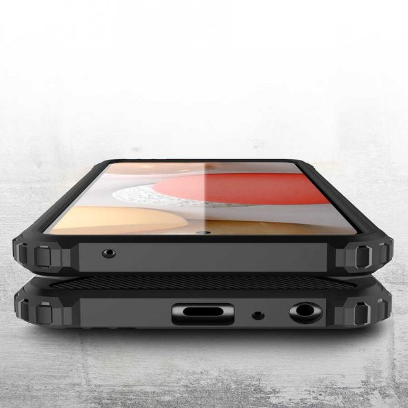 Galaxy A72 Kılıf Zore Crash Silikon Kapak - 9