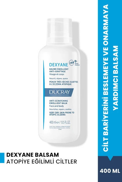 Ducray Dexyane Atopiye Eğilimli Ciltler Için Kuruluk Karşıtı Nemlendirici Balsam 400 ml