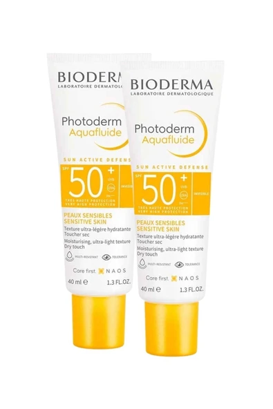 Bioderma Photoderm Aquafluid Spf50+ 40 Ml | X 2 Adet Set