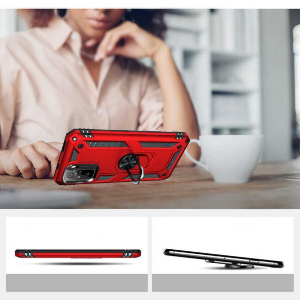 Xiaomi Redmi Note 10S Kılıf Zore Vega Kapak - 11