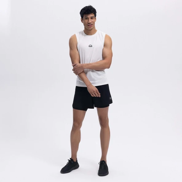 Ellesse Erkek Siyah Spor Şort EM446 - 4