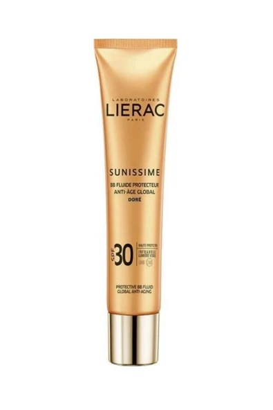 Lierac Sunissime Energizing BB Fluid SPF 30 Yüz Dekolte Bölgesi Yaşlanma Karşıtı Enerji Veren Güneş Kremi