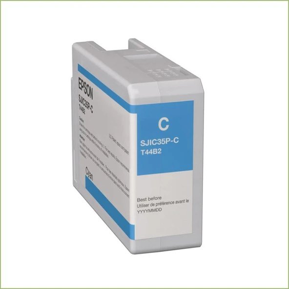 Epson SJIC36P(C) C6000 Orijinal Mavi Kartuş C13T44C240