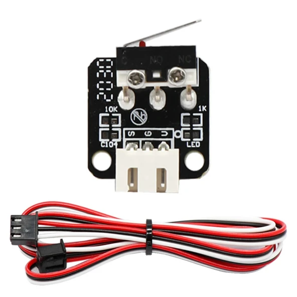250V 2A Mikro Limit Switch End Stop  3D Yazıcı Micro Mekanik Durdurma Anahtar Cnc Makebot Prus Ramps1.4 Ender 3 CR 10 RepRap Creality Ender 3 Pro Ender 3 V2
