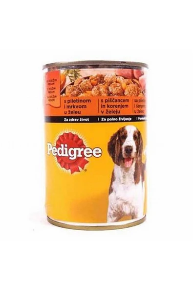 Tavuklu Ve Havuçlu Yetişkin Köpek Konservesi 400 gr - 1