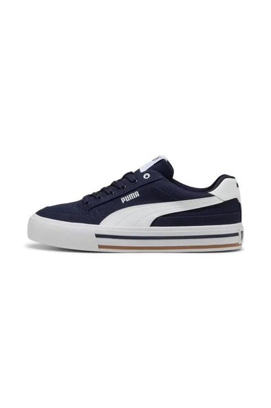 Puma Court Classic Vulc FS 396353 17 Erkek Sneaker Ayakkabı Lacivert Beyaz 40-45
