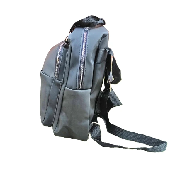 Su Geçirmez Sırt Çantası Siyah - Resim 3