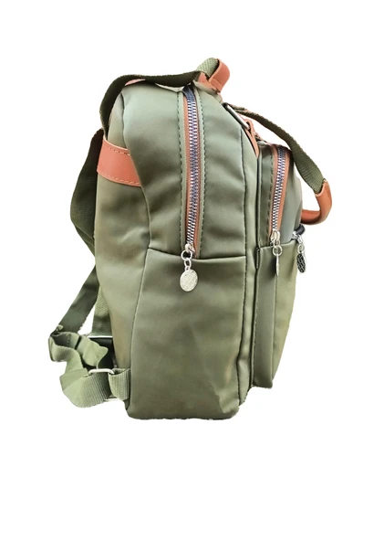 Su Geçirmez Sırt Çantası Yeşil - Resim 4
