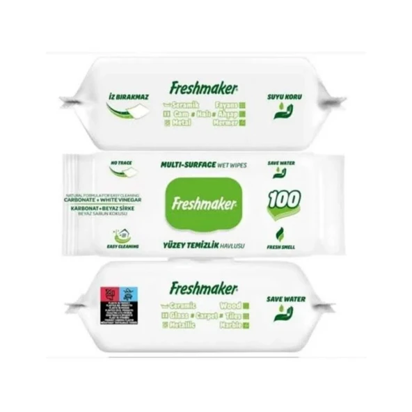 Freshmaker Yüzey Temizlik Havlusu 100 Yaprak