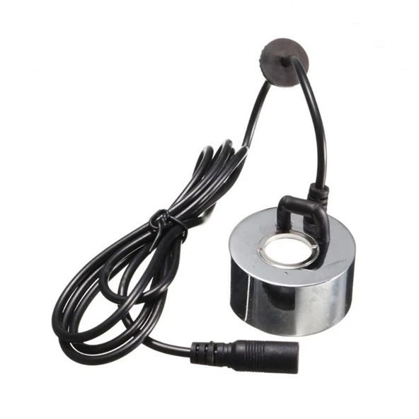 Nem Nozülü Soğuk Buhar Üretici  24V 1A Sis Duman Jeneratörü Atomizer Kuluçka Makinesi Bitki Kafe Dekoratif Şömine Piezoelektrik Disk