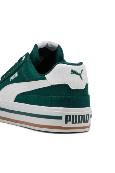 Puma Court Classic Vulc FS 396353 16 Erkek Sneaker Ayakkabı Yeşil Beyaz 40-45 - 6