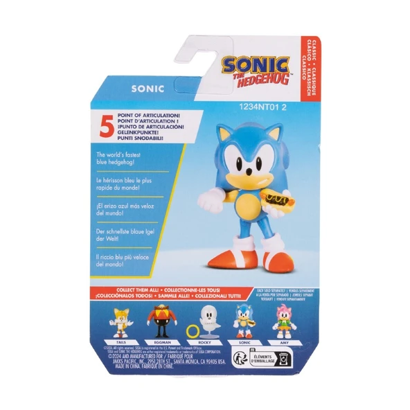 Sonic 6 Cm Aksiyon Figürler S19 Sonic Hot Dog - 8