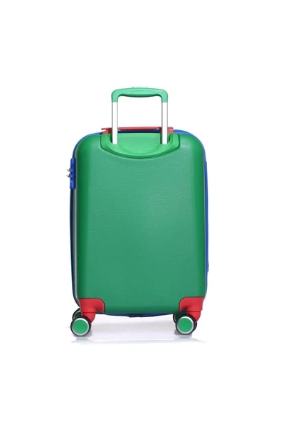 United Colors Of Benetton Kabin Boy Valiz Yeşil BNT700 - 3