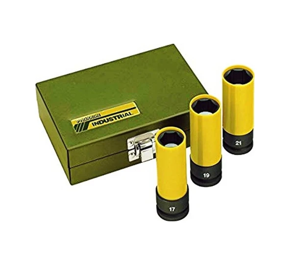 Proxxon 23938 Özel Buji Lokma Takımı 17 Mm - 19 Mm - 21 Mm ürün görseli 1