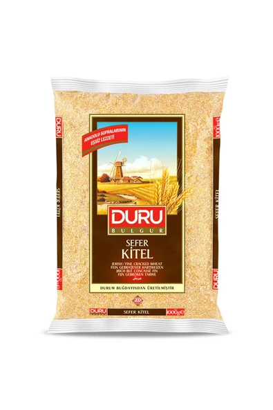 Duru Bulgur Sefer Kitel (İÇLİ KÖFTELİK) 1000g