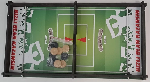 ON WOOD ARENA HIZLI OLAN KAZANSIN ( 32.5 x 59.5 cm )