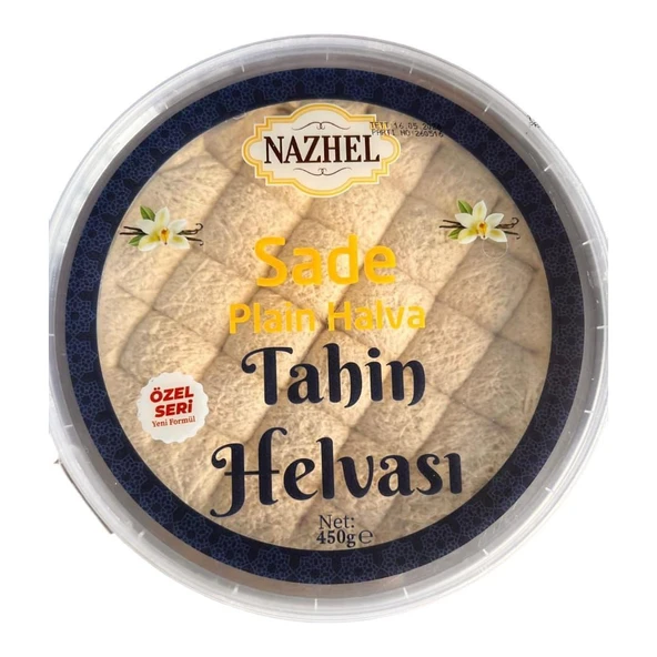 NAZHEL Sade Tahin Helvası 450 gr. - 5