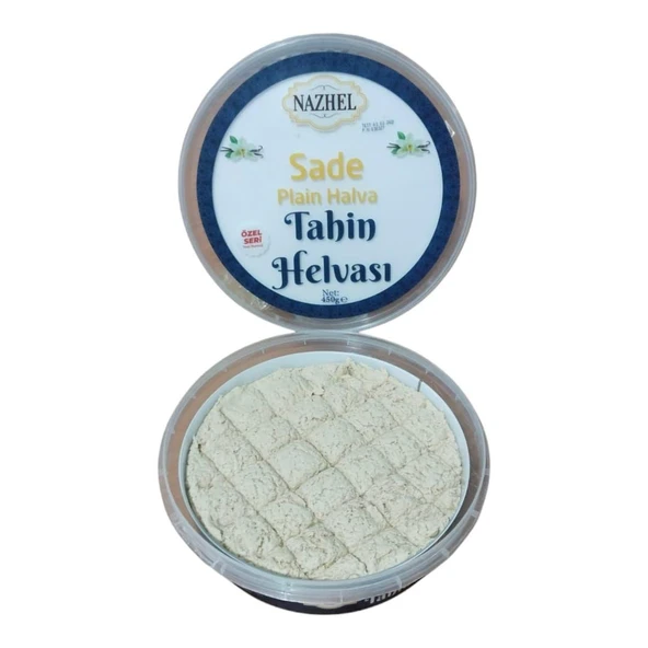 NAZHEL Sade Tahin Helvası 450 gr. - 4