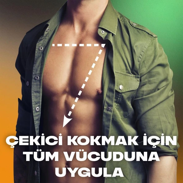 Axe Erkek Sprey Deodorant Jungle Fresh 48 Saat Etkileyici Koku 150 ml - 7