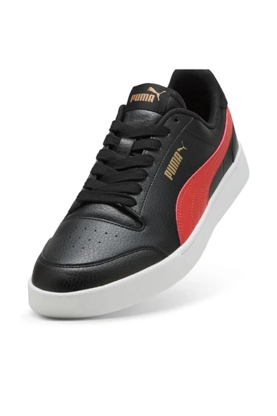 Puma Shuffle 309668 39 Erkek Sneaker Ayakakabı Siyah Kırmızı 40-45 - 5